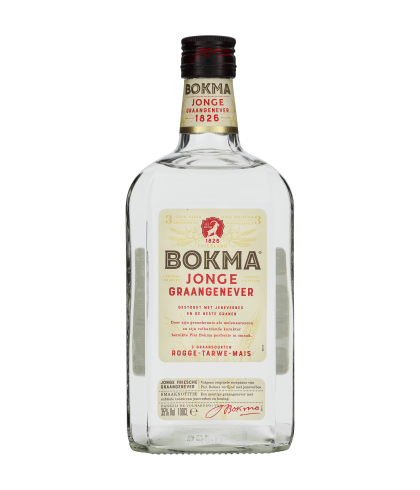 Bokma Jonge Graanjenever, jenever bij slijterij t Bockje in Bathmen