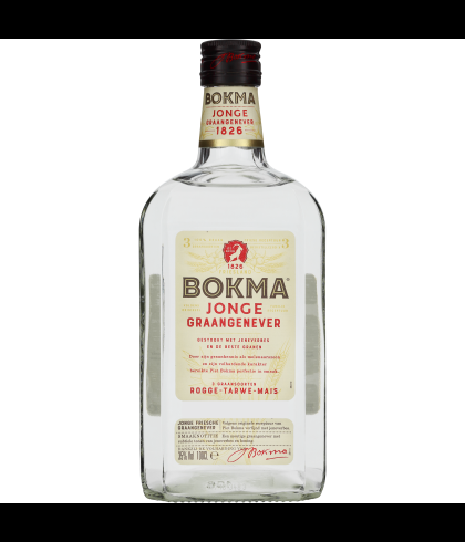 Bokma Jonge Graanjenever, jenever bij slijterij t Bockje in Bathmen