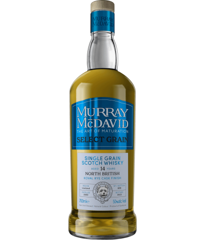 Fles Schotse whisky van bottelaar Murray McDavid, op voorraad bij slijterij t Bockje in Bathmen