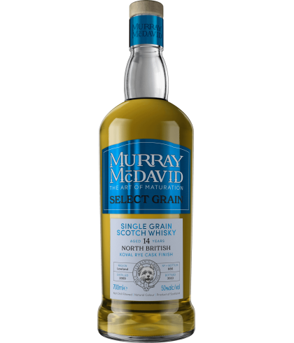 Fles Schotse whisky van bottelaar Murray McDavid, op voorraad bij slijterij t Bockje in Bathmen