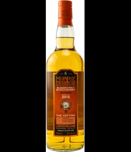 Fles Schotse whisky van bottelaar Murray McDavid, op voorraad bij slijterij t Bockje in Bathmen