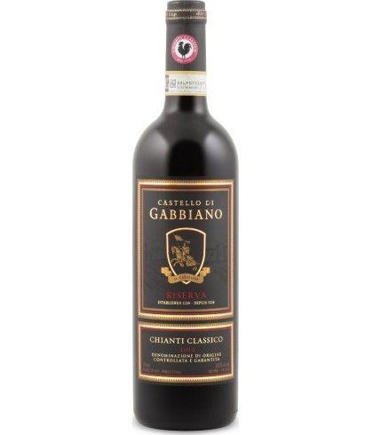 Fles Gabbiano Chianti Classico Riserva, wijn op voorraad bij slijterij t Bockje in Bathmen