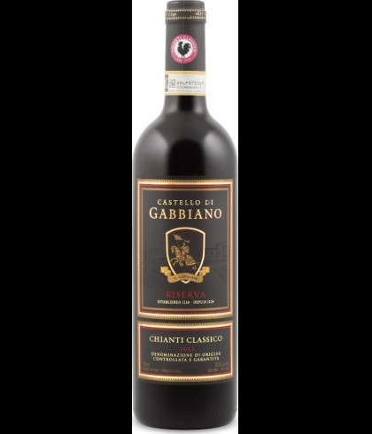 Fles Gabbiano Chianti Classico Riserva, wijn op voorraad bij slijterij t Bockje in Bathmen