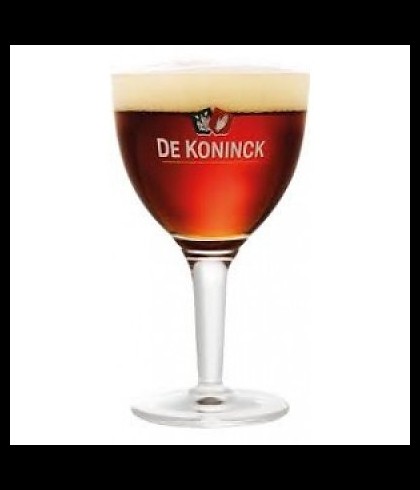 De Koninck bierbokaal, glas bij t Bockje in Bathmen