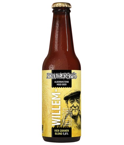 Brouwersnos Willemken Blond, bier op voorraad bij slijterij t Bockje in Bathmen