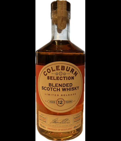 Fles Coleburn Selection Limited Release 12Y, whisky, bij slijterij ’t Bockje in Bathmen
