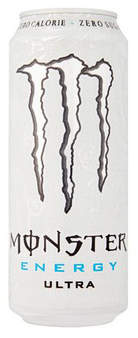 Fles Monster Energy Ultra White Zero Sugar van Monster Energy, bij slijterij ’t Bockje in Bathmen