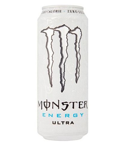 Fles Monster Energy Ultra White Zero Sugar van Monster Energy, bij slijterij ’t Bockje in Bathmen