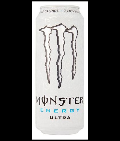 Fles Monster Energy Ultra White Zero Sugar van Monster Energy, bij slijterij ’t Bockje in Bathmen