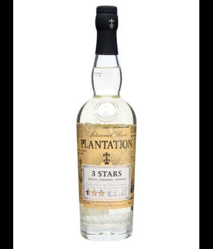 Fles Plantation 3 Stars Artisanal Rum, rum, op voorraad bij slijterij t Bockje in Bathmen