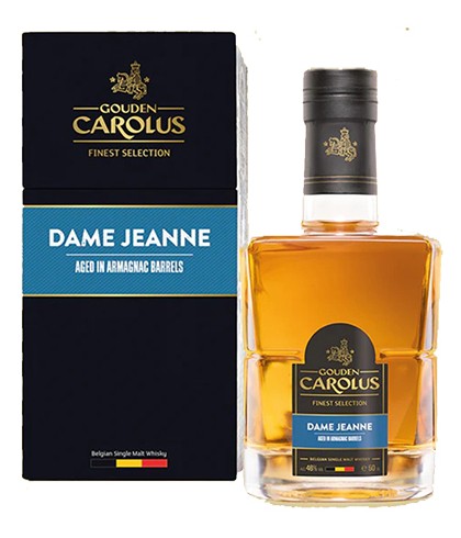 Fles Gouden Carolus Finest Selection Dame Jeanne, whisky, op voorraad bij slijterij t Bockje in Bathmen