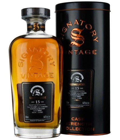 Fles Signatory Glenallachie 2009 15 Years Old Oloroso, single malt whisky, op voorraad bij slijterij t Bockje in Bathmen