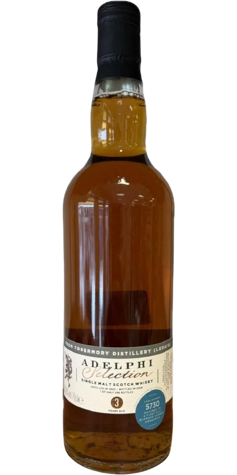 Fles Ledaig 3Y, single malt whisky, op voorraad bij slijterij t Bockje in Bathmen