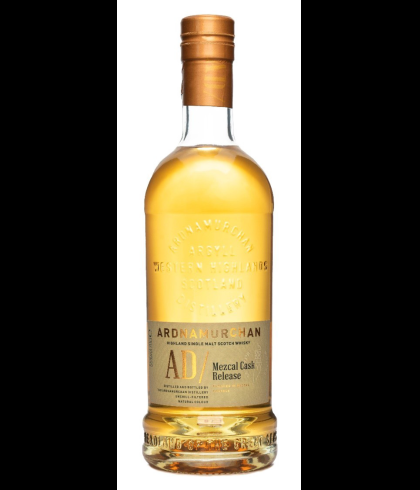 Fles Ardnamurchan Mezcal Cask Release, single malt whisky, op voorraad bij slijterij t Bockje in Bathmen