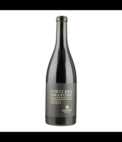 Fles Sartori Amarone Corte Bra, wijn op voorraad bij slijterij t Bockje in Bathmen