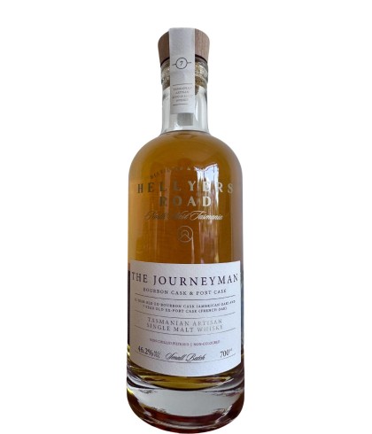 Fles Hellyers Road The Journeyman, single malt whisky, op voorraad bij slijterij t Bockje in Bathmen