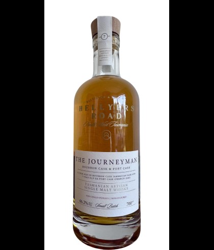 Fles Hellyers Road The Journeyman, single malt whisky, op voorraad bij slijterij t Bockje in Bathmen