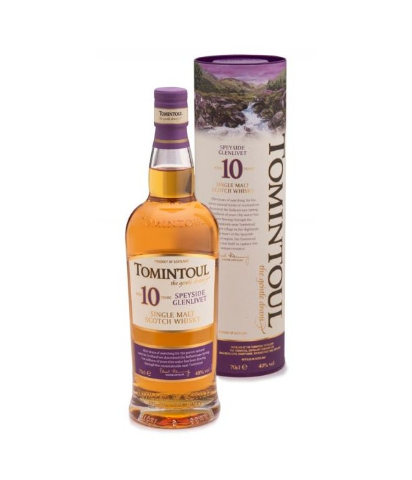 Tomintoul whisky 10 yr bij t Bockje in Bathmen