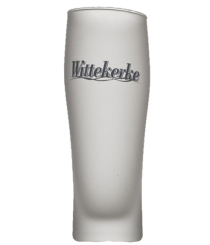 Wittekerke bierglas 25 cl., glas bij t Bockje in Bathmen