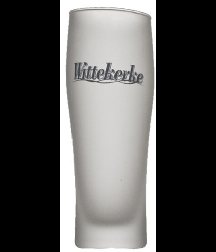 Wittekerke bierglas 25 cl., glas bij t Bockje in Bathmen