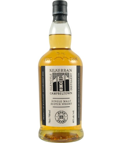 Fles Kilkerran 12 Years Old 2025, whisky, op voorraad bij slijterij t Bockje in Bathmen