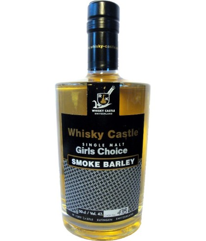 Fles WHISKY CASTLE Smoke Barley, whisky, op voorraad bij slijterij t Bockje in Bathmen