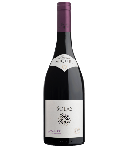 Fles Laurent Miquel Solas Réserve Syrah / Grenache, wijn op voorraad bij slijterij t Bockje in Bathmen