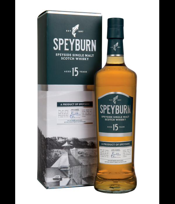 Speyburn 15 Years Old Speyside Single Malt Whisky bij t Bockje in Bathmen
