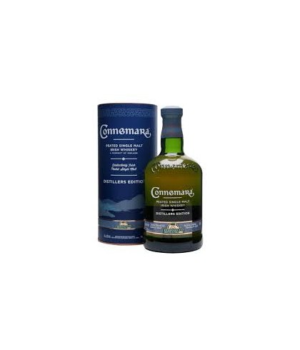 Fles Connemara Distillers Edition, single malt whisky, op voorraad bij slijterij t Bockje in Bathmen