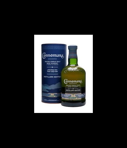Fles Connemara Distillers Edition, single malt whisky, op voorraad bij slijterij t Bockje in Bathmen