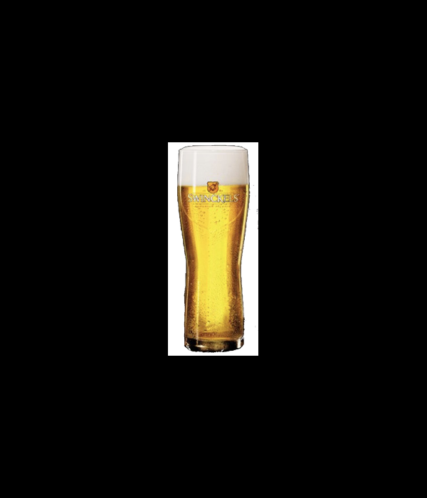 Swinckels bierglas bij t Bockje in Bathmen