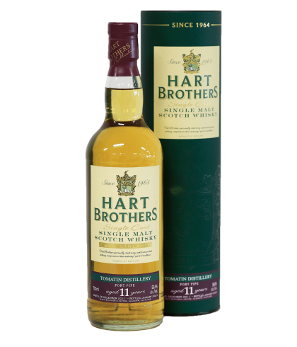 Fles Hart Brothers Tomatin 2011 11 Years Old, Highland single malt whisky, op voorraad bij slijterij t Bockje in Bathmen