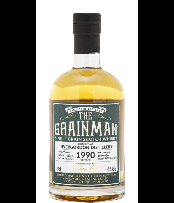 The Grainman Invergordon 33Y 1990 #93670 bij t Bockje in Bathmen