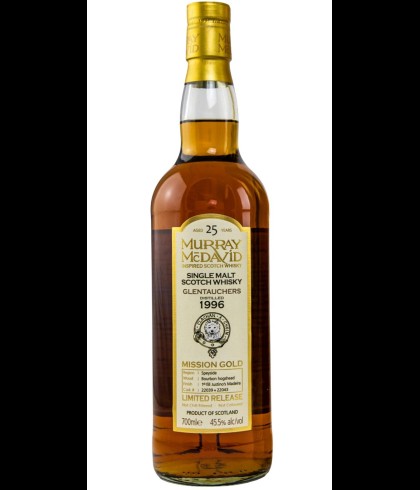 Fles Glentauchers 1996 MM, single malt whisky, op voorraad bij slijterij t Bockje in Bathmen