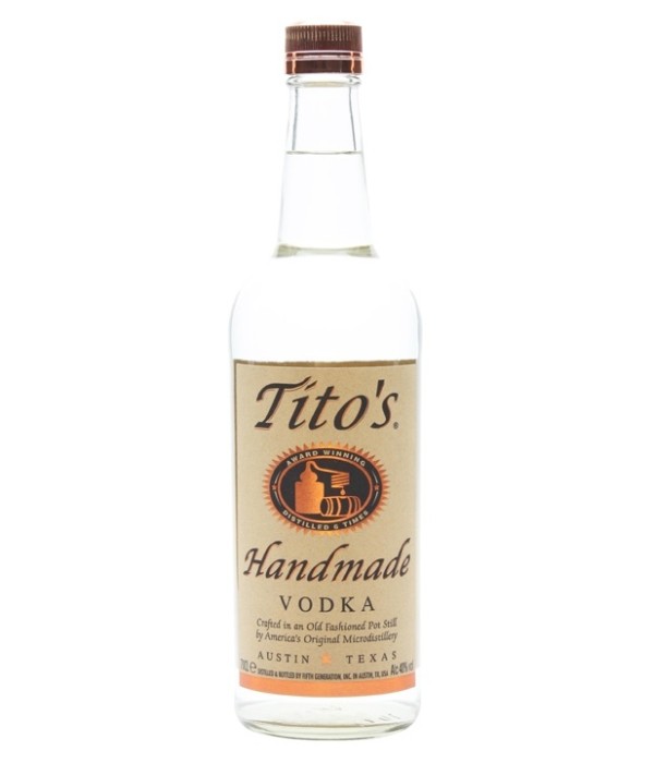 Tito’s Handmade Vodka bij t Bockje in Bathmen