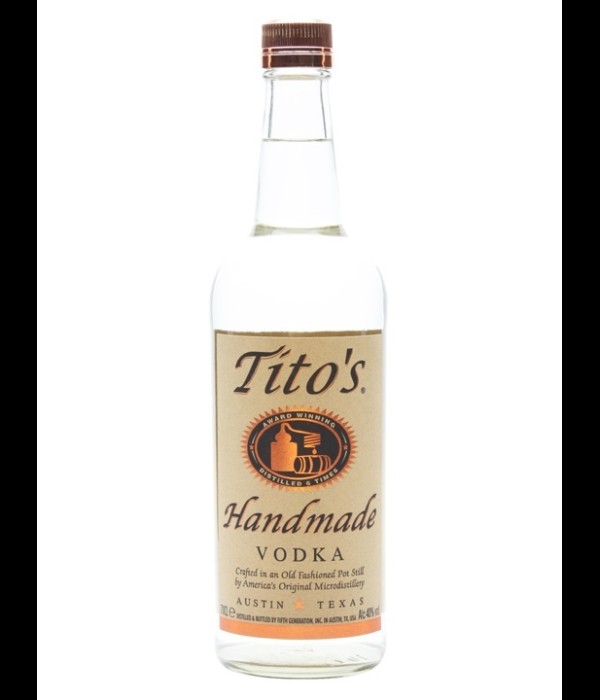 Tito’s Handmade Vodka bij t Bockje in Bathmen