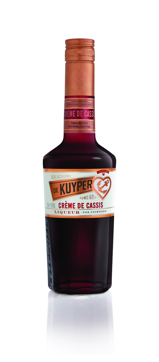 Likeur De Kuyper Crème de Cassis van De Kuyper, bij slijterij ’t Bockje in Bathmen