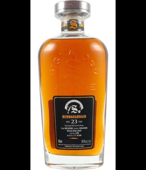 Signatory Vintage Bunnahabhain 23Y 2001 #1436 bij t Bockje in Bathmen