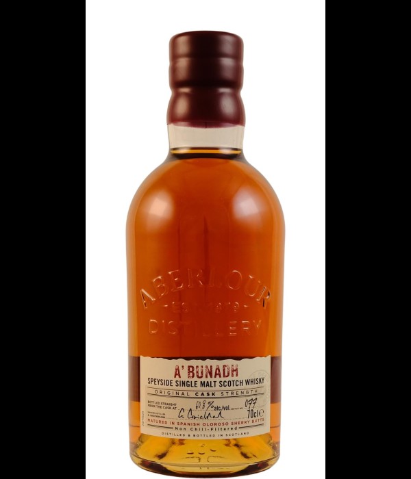 Aberlour A’Bunadh Batch #77 bij t Bockje in Bathmen