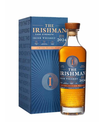 Fles The Irishman Cask Strength Limited Edition 2024, whisky, bij slijterij t Bockje in Bathmen