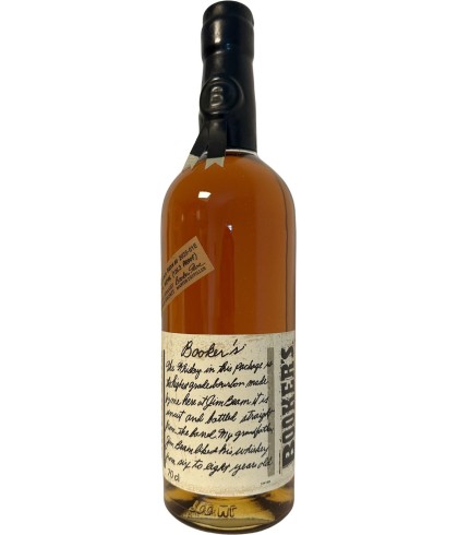 Fles Booker's Bourbon 7 Years + 1 Month + 11 Days, whisky, op voorraad bij slijterij t Bockje in Bathmen