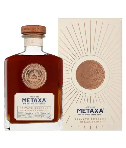 Metaxa Private Reserve Orama, op voorraad bij slijterij t Bockje in Bathmen