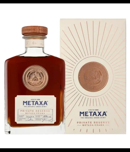 Metaxa Private Reserve Orama, op voorraad bij slijterij t Bockje in Bathmen