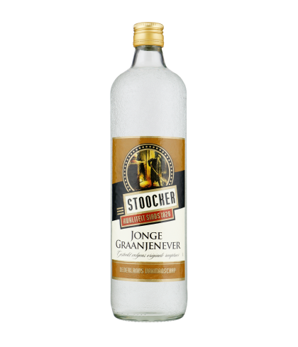 Stoocker Jonge Graanjenever, jenever bij slijterij t Bockje in Bathmen