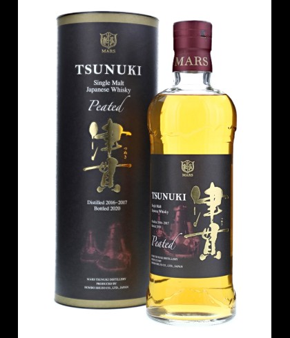 Fles Mars Tsunuki Peated, whisky, op voorraad bij slijterij ’t Bockje in Bathmen