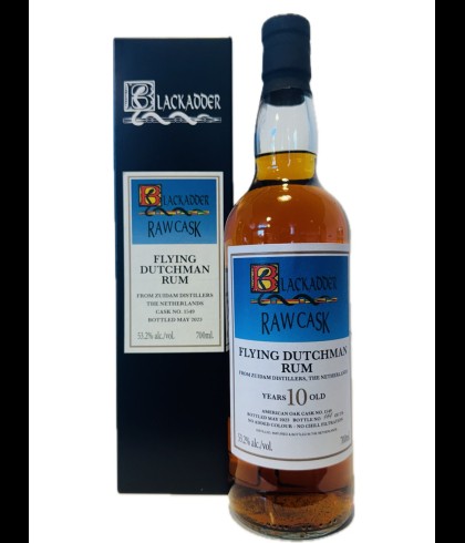 Fles Blackadder Rawcask Flying Dutchman Rum, rum, op voorraad bij slijterij t Bockje in Bathmen