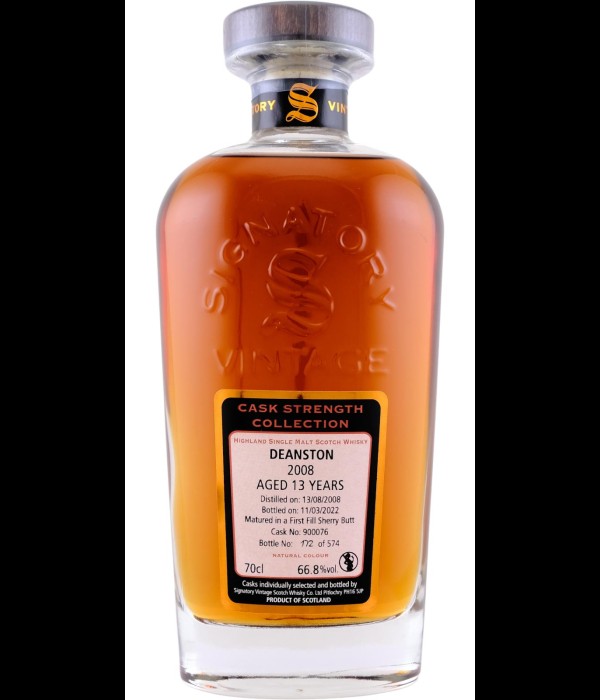 Signatory Vintage Deanston 13 Years Old bij t Bockje in Bathmen