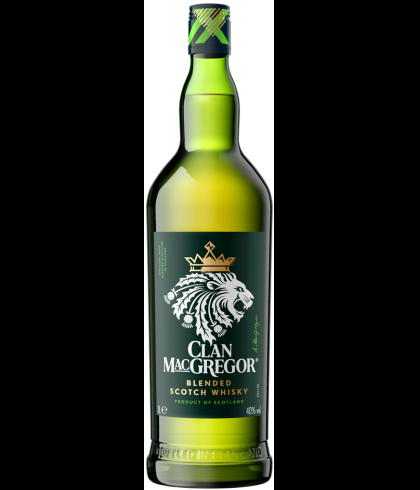 Fles Clan MacGregor, whisky, op voorraad bij slijterij t Bockje in Bathmen