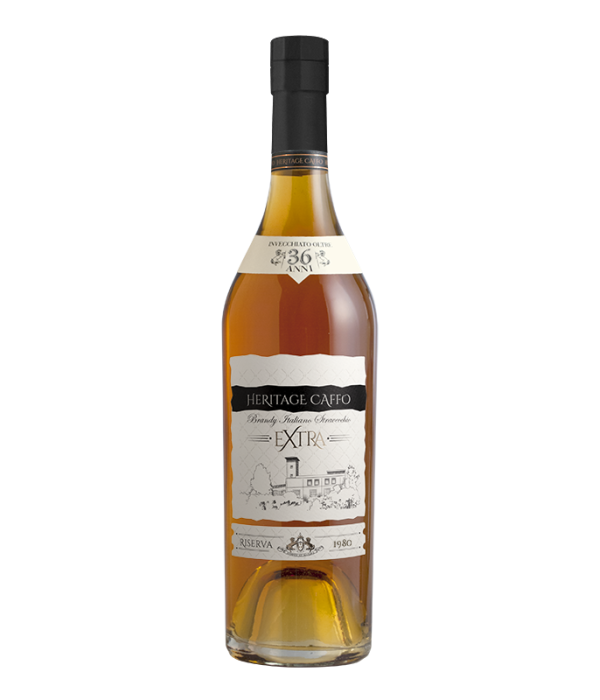 Heritage Caffo 1980 Brandy Stravecchio Extra Riserva bij t Bockje in Bathmen