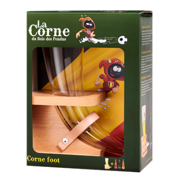 La Corne du Bois des Pendus Kadoverpakking 3x33cl met Hoornglas